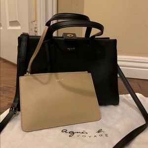 agnès b. handbag black